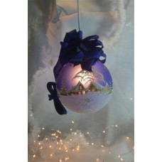 Kerstverlichting  15 cm blauw